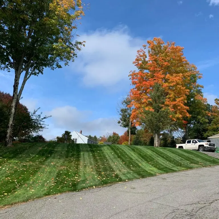 Lawn mowing and trimming Portland ME